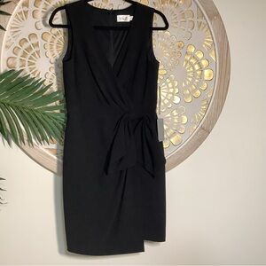 Eliza J Black Asymmetrical Dress